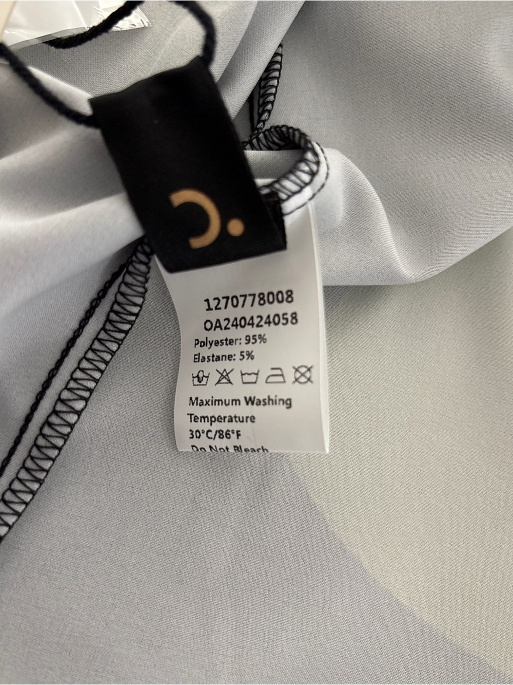 Commense Floral Print Split Tube Long Dress -XS - Picture 7 of 9